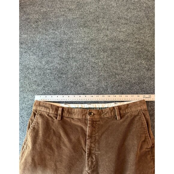 L.L. Bean Pants Mens 38x29 Stretch Country Corduroy‎ Classic Fit Plain Front - Picture 6 of 9
